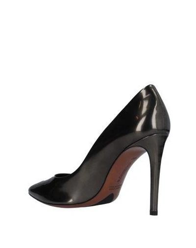 Shop Aldo Castagna Pumps In Steel Grey