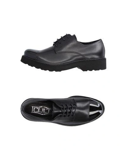 Shop Cult Laced Shoes In Black