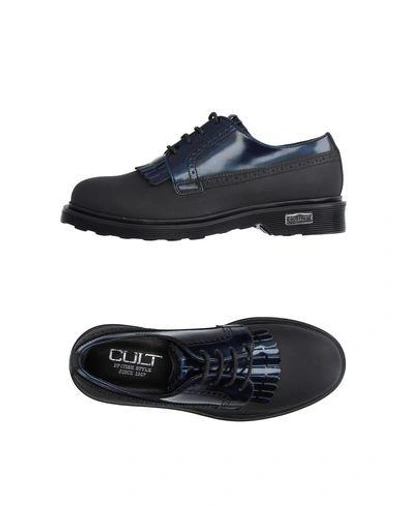 Shop Cult Laced Shoes In Black