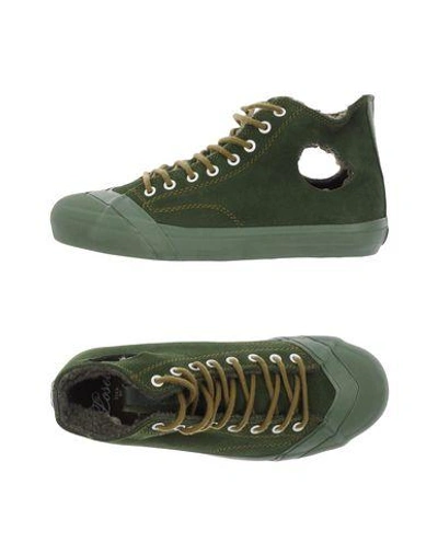 Shop Losers Sneakers In Emerald Green
