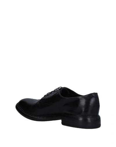 Shop Preventi Lace-up Shoes In Black