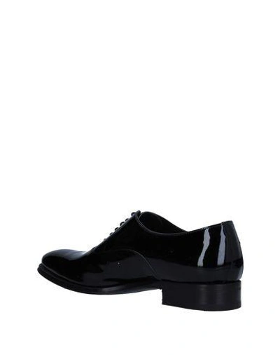 Shop Brian Dales Man Lace-up Shoes Black Size 7 Leather