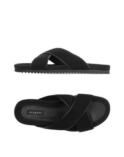 Shop Danward Sandals In Black