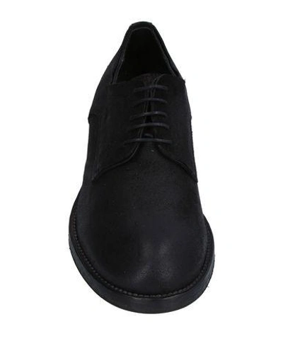 Shop Pawelk's Lace-up Shoes In Black