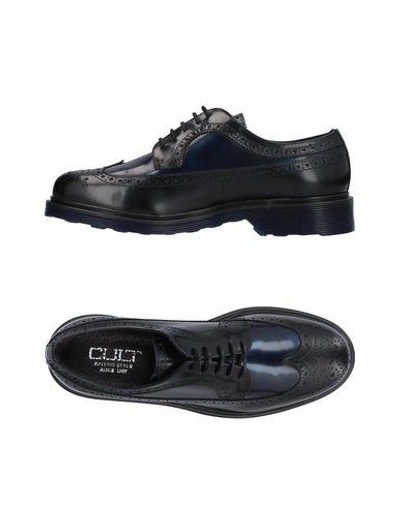 Shop Cult Lace-up Shoes In Black