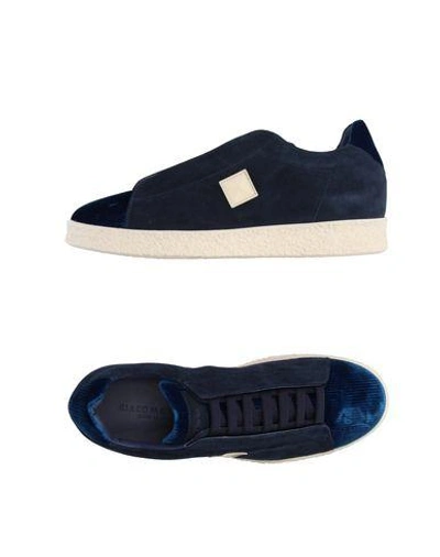 Shop Giacomorelli Sneakers In Dark Blue