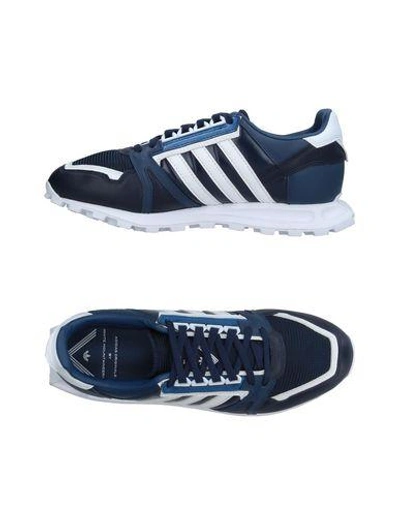 Shop Adidas X White Mountaineering Trainers In Dark Blue