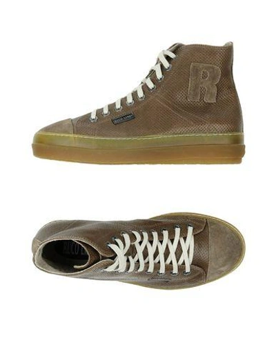Shop Ruco Line Sneakers In Khaki