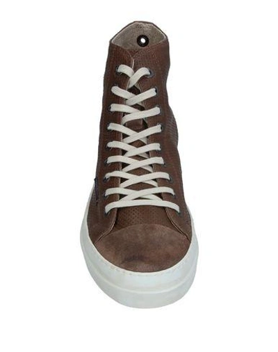 Shop Ruco Line Rucoline Man Sneakers Light Brown Size 8 Leather In Beige