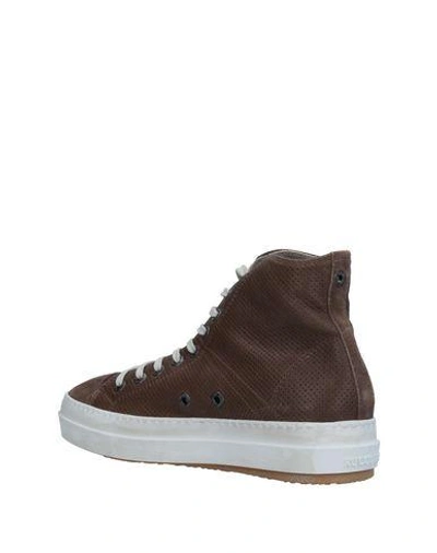 Shop Ruco Line Rucoline Man Sneakers Light Brown Size 8 Leather In Beige