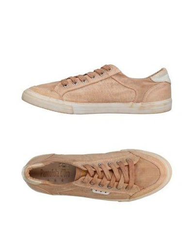 Shop Pantofola D'oro Sneakers In Sand