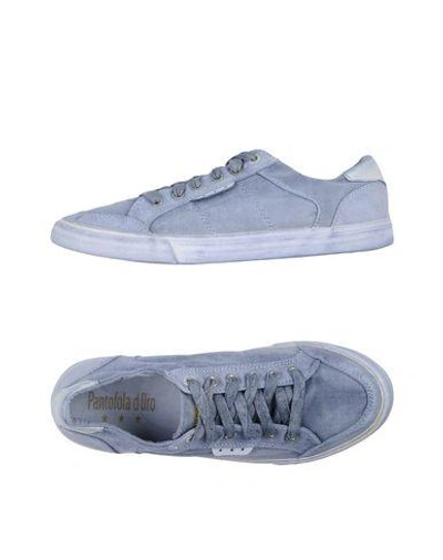 Shop Pantofola D'oro Trainers In Pastel Blue