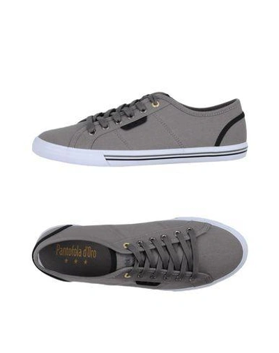 Shop Pantofola D'oro Sneakers In Lead