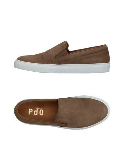 Shop Pantofola D'oro Sneakers In Khaki