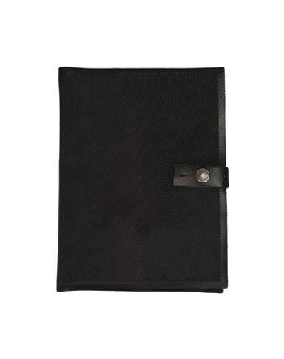 Shop Alessandro Dell'acqua Tablet Case In Black