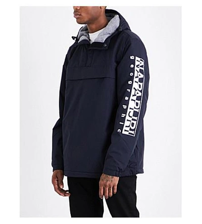 Napapijri Asher Shell Jacket In Blue Marine | ModeSens