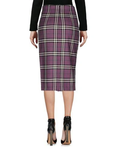 Shop P.a.r.o.s.h 3/4 Length Skirts In Purple