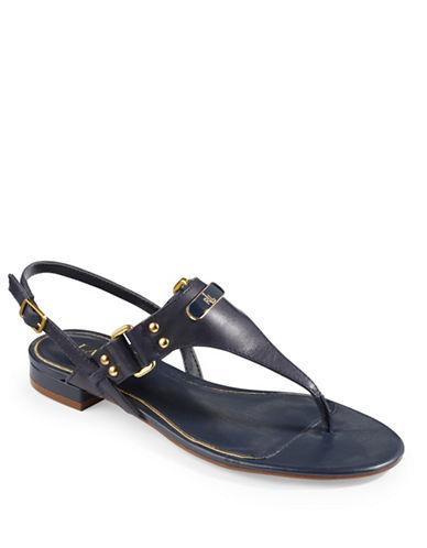 ralph lauren navy sandals