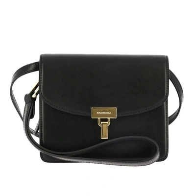 Shop Balenciaga Crossbody Bags Shoulder Bag Women  In Black