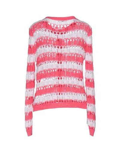 Shop Moschino Cheap And Chic Cardigan In Pink