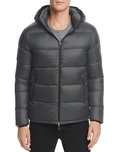 Moose Knuckles Whitewood Hooded Puffer Jacket In Black Forest Green |  ModeSens