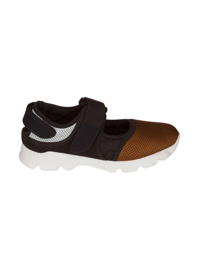 Shop Marni Touch Strap Sneakers