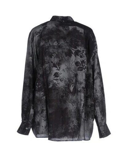 Shop High Floral Shirts & Blouses In Deep Purple
