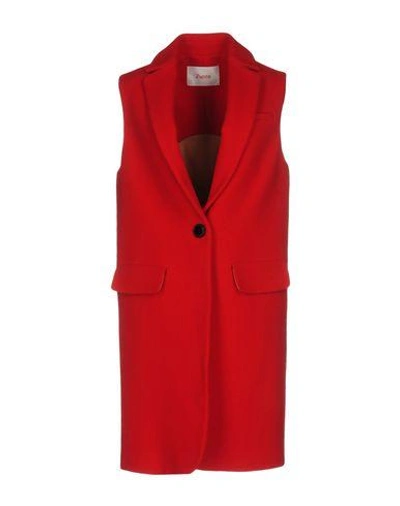 Shop Jucca Coat In Red