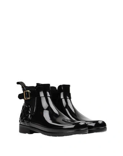 Shop Hunter Ankle Boots In Black