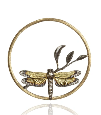 Shop Annoushka Hoopla Dragonfly Diamond Pendant In Gold