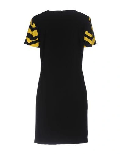Shop Moschino Cheap And Chic Short Dresses In Black
