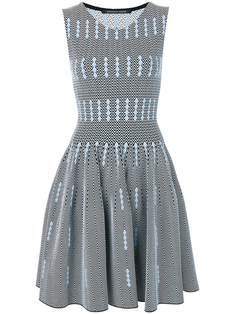 Antonino Valenti Intarsia-knit Dress | ModeSens