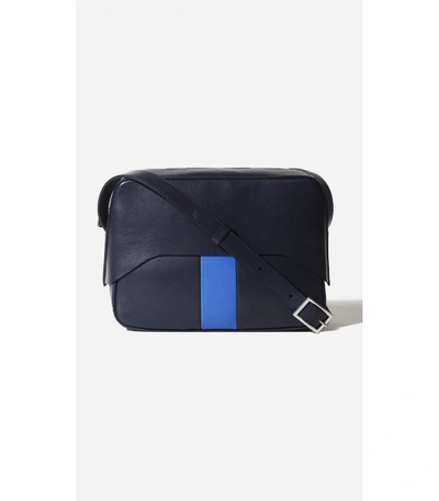 Shop Tibi Navy Garçon Bag By Myriam Schaefer In Blue