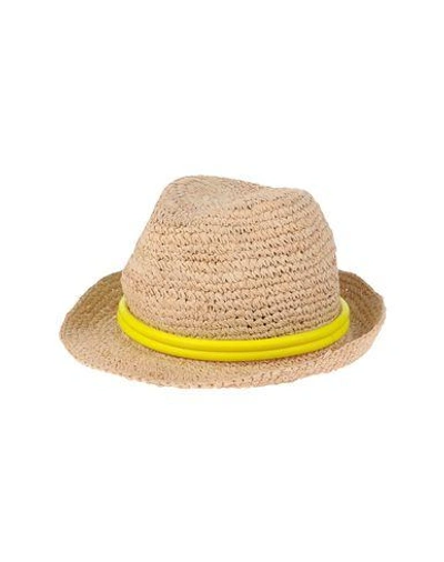 Shop Tracy Watts Hat In Yellow