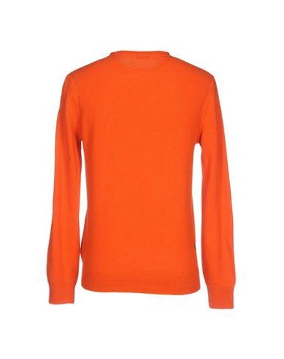 Blauer Sweaters In Red