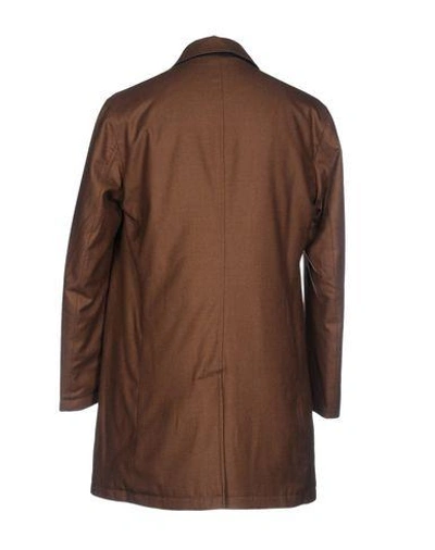 Shop Rvr Lardini Full-length Jacket In Brown