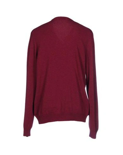Gran Sasso Sweaters In Garnet