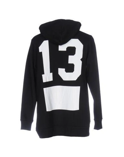Shop Ejxiii Hooded Sweatshirt In Black