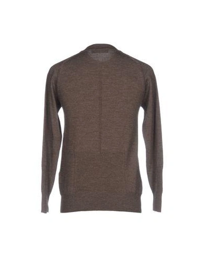 Shop Tom Rebl Sweater In Khaki
