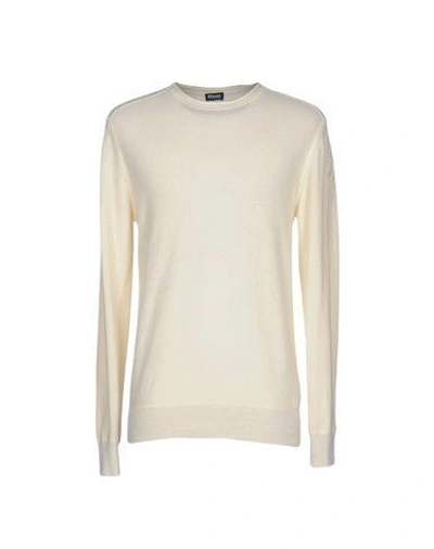 Blauer Sweater In Beige