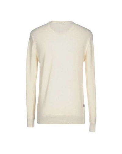 Blauer Sweater In Beige