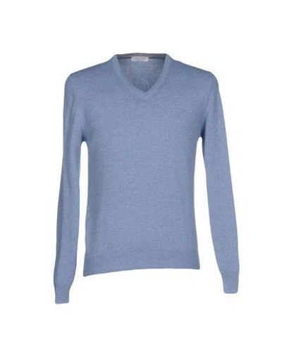 Shop Gran Sasso Jumper In Slate Blue