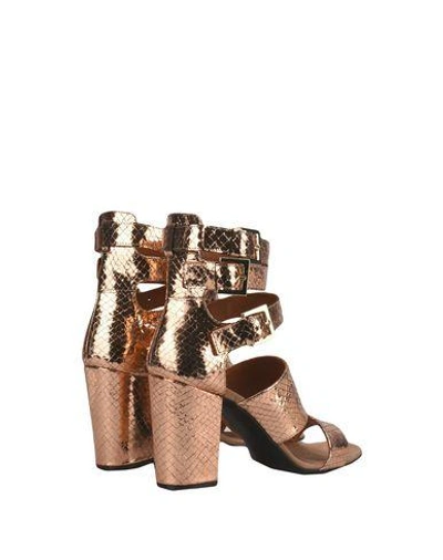 Shop Paris Texas Sandals In Copper