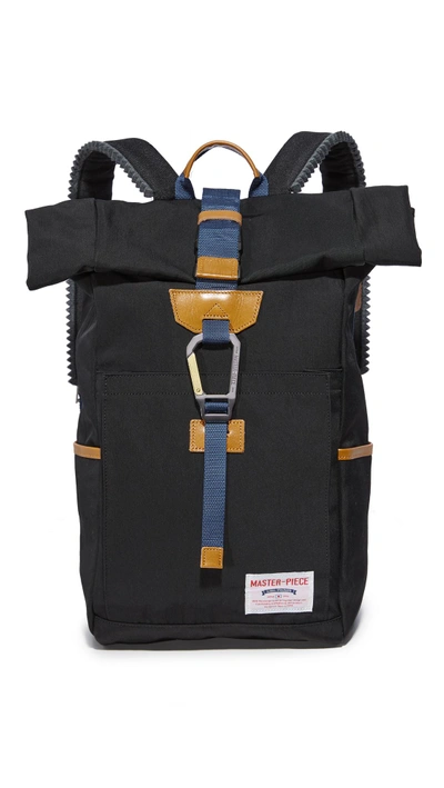 Shop Master-piece Link Backpack In Black