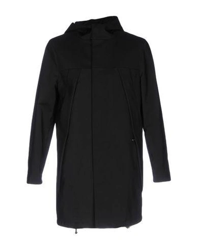 Shop Alessandro Dell'acqua Full-length Jacket In Black