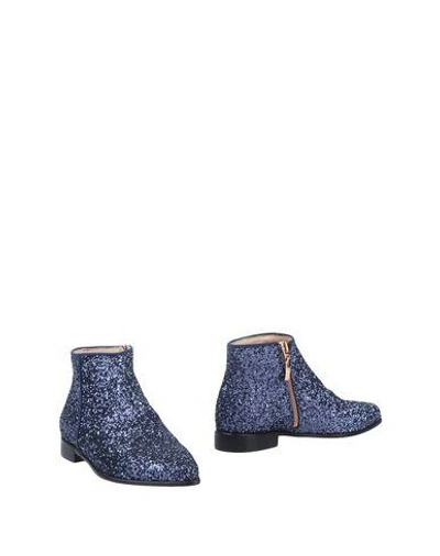Shop Anna Baiguera Ankle Boot In Blue
