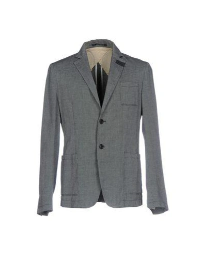 Shop Mauro Grifoni Suit Jackets In Dark Blue