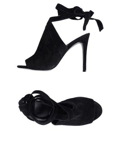 Shop Kendall + Kylie Woman Sandals Black Size 5.5 Leather