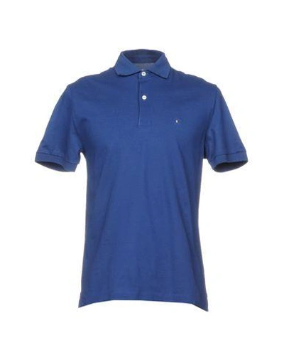 Shop Ballantyne Polo Shirt In Blue