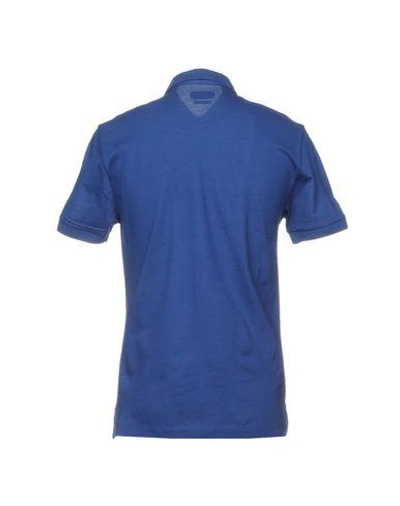 Shop Ballantyne Polo Shirt In Blue